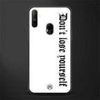 don't lose yourself glass case for realme narzo 20a image