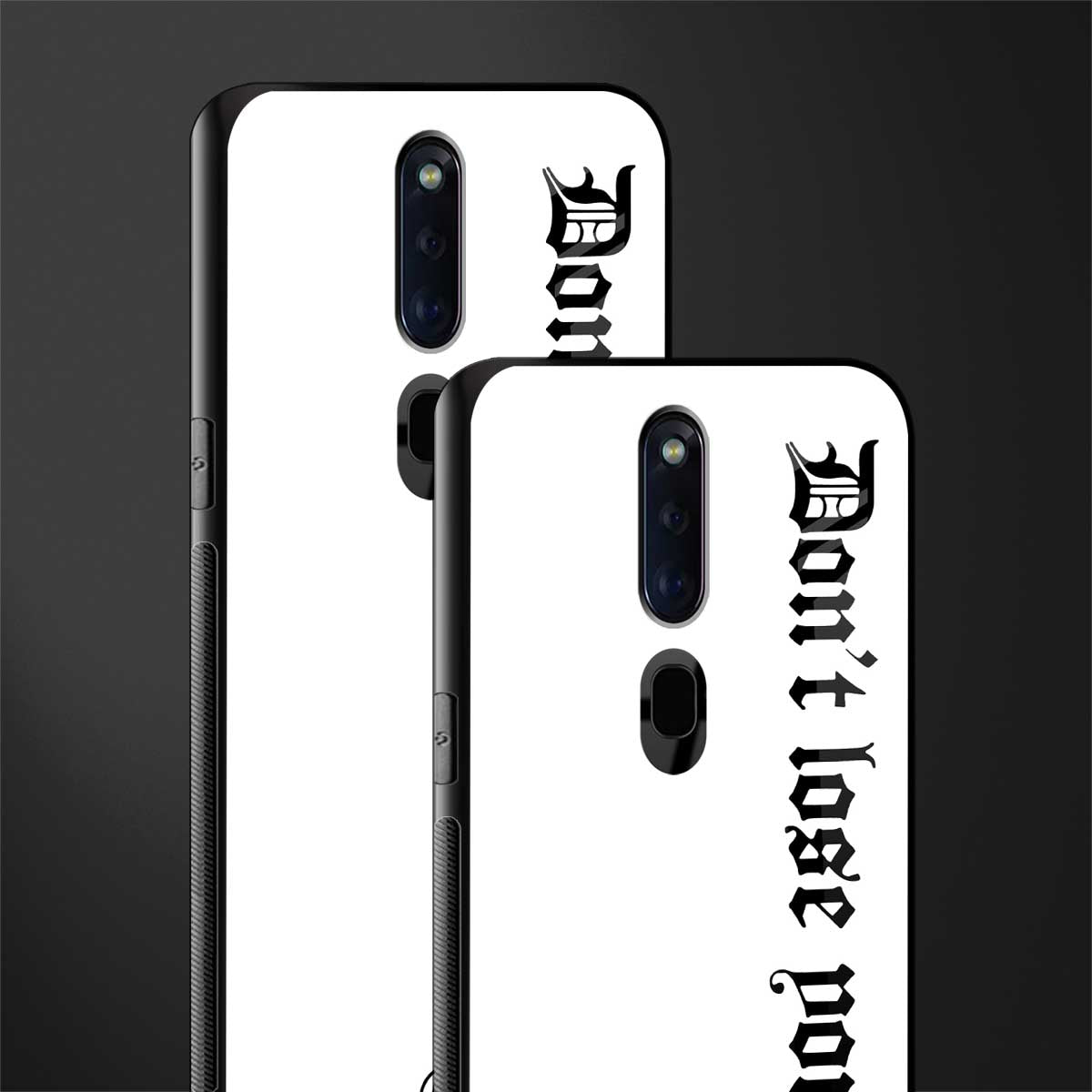 don't lose yourself glass case for oppo f11 pro image-2