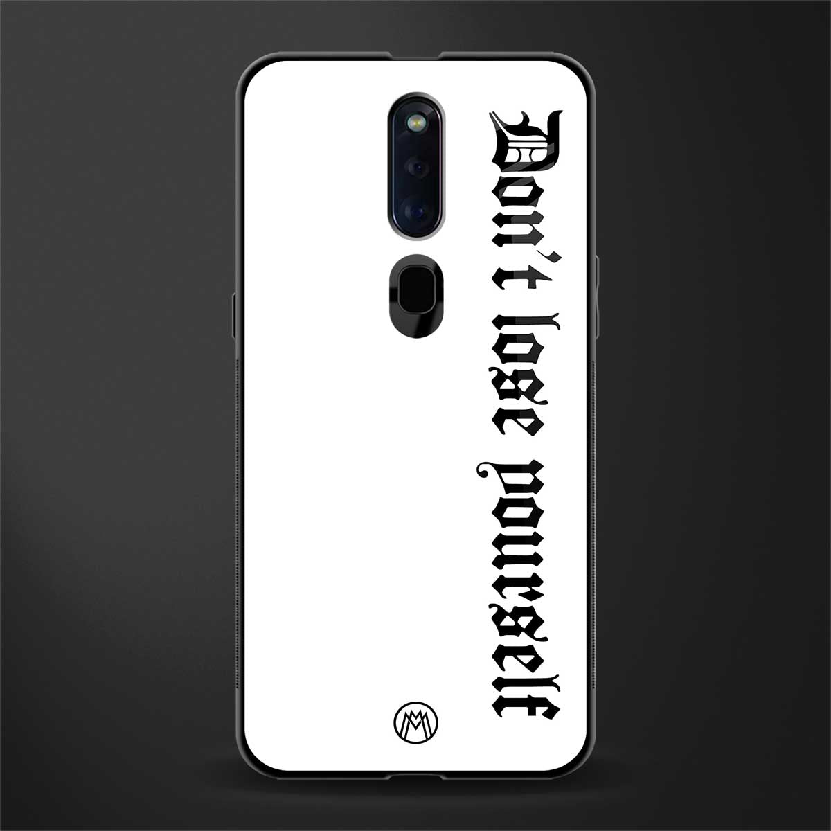 don't lose yourself glass case for oppo f11 pro image