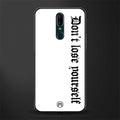 don't lose yourself glass case for oppo f11 image
