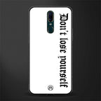 don't lose yourself glass case for oppo f11 image