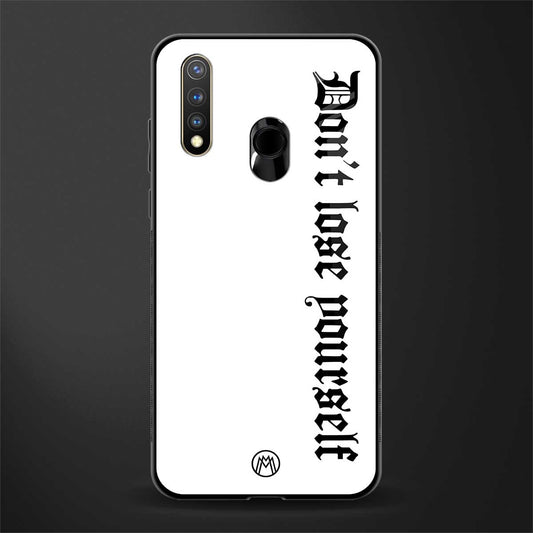 don't lose yourself glass case for vivo y19 image