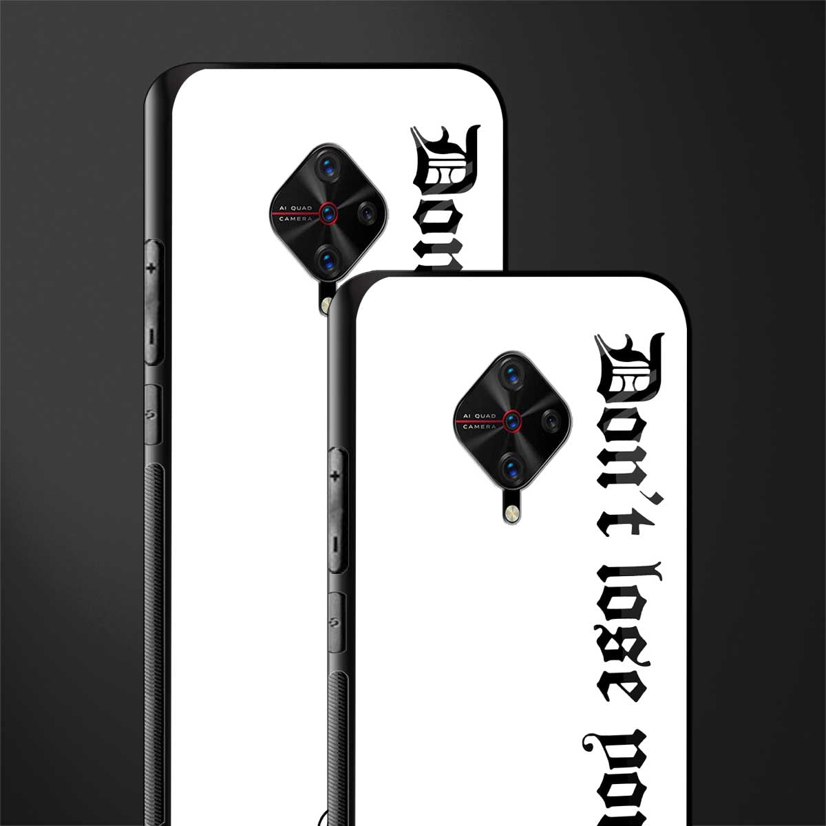 don't lose yourself glass case for vivo s1 pro image-2