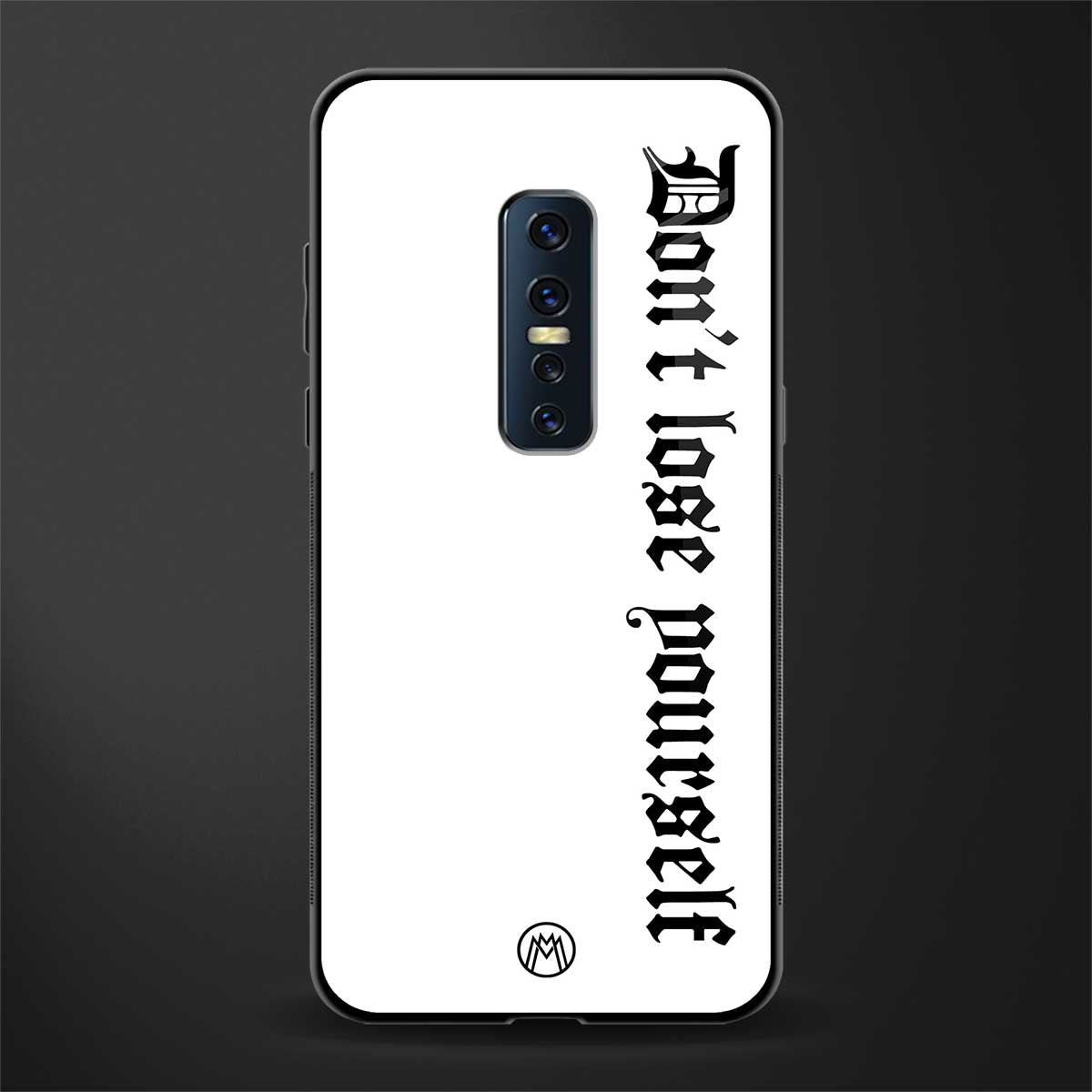 don't lose yourself glass case for vivo v17 pro image