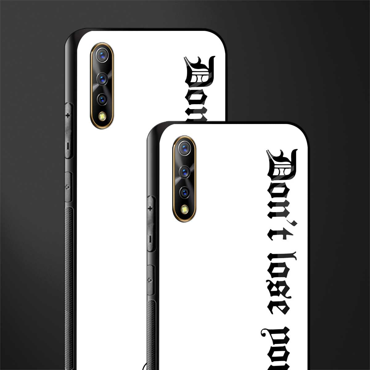 don't lose yourself glass case for vivo z1x image-2