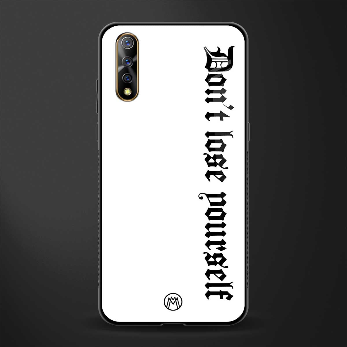 don't lose yourself glass case for vivo s1 image