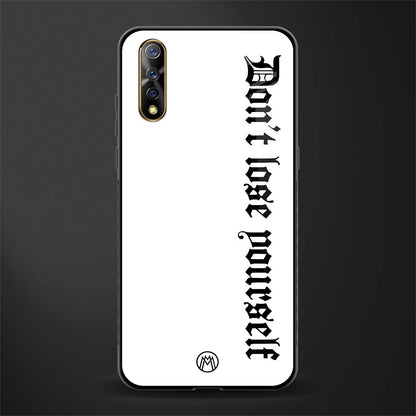 don't lose yourself glass case for vivo z1x image