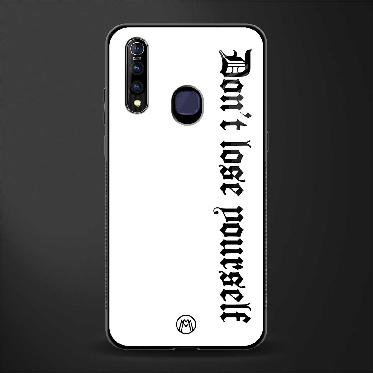 don't lose yourself glass case for vivo z1 pro image