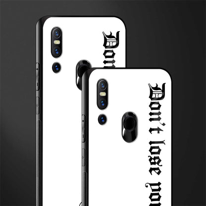 don't lose yourself glass case for vivo v15 image-2