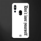 don't lose yourself glass case for vivo v15 image