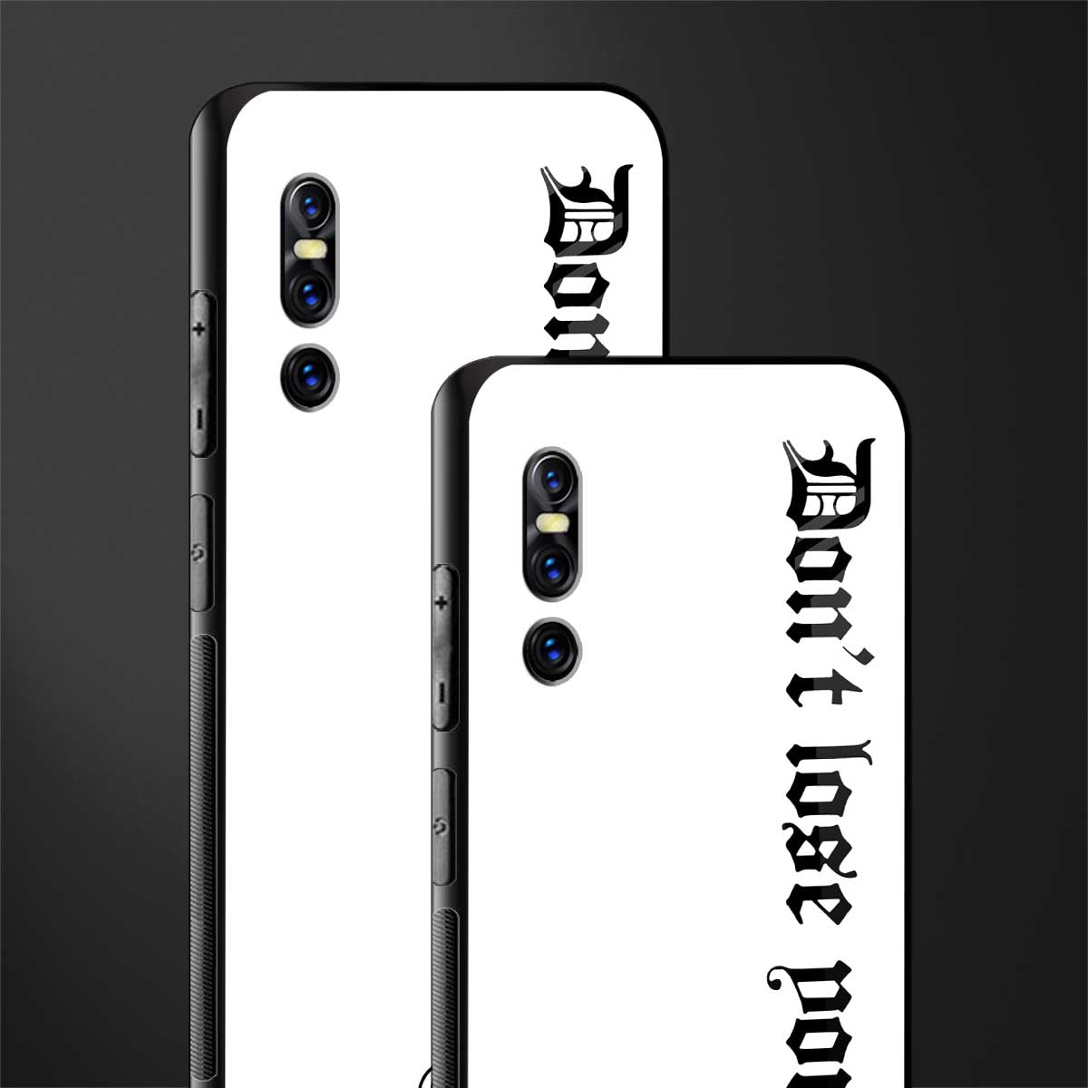 don't lose yourself glass case for vivo v15 pro image-2