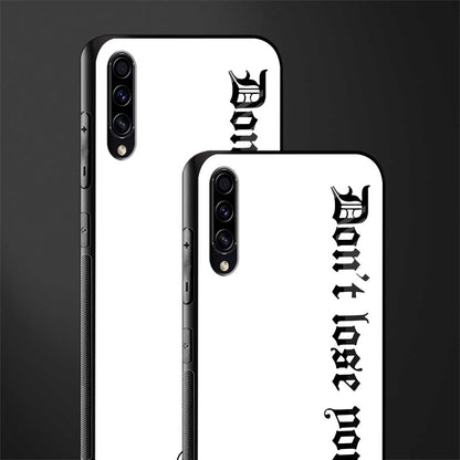 don't lose yourself glass case for samsung galaxy a50s image-2