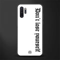 don't lose yourself glass case for samsung galaxy note 10 plus image