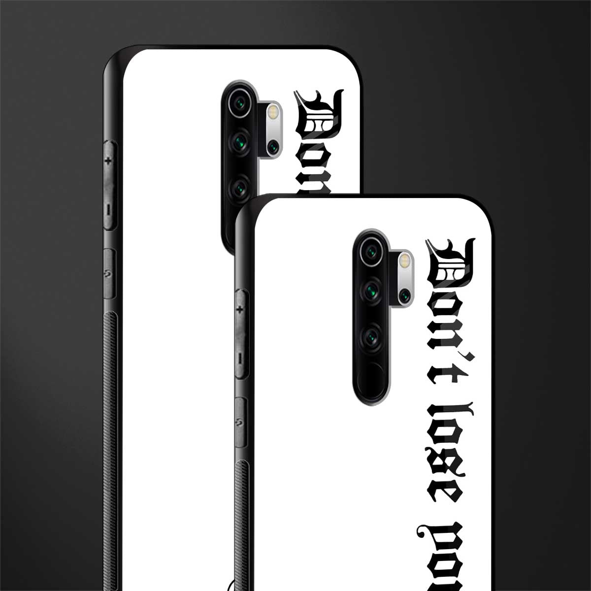 don't lose yourself glass case for redmi note 8 pro image-2