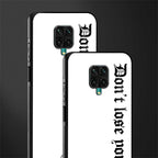 don't lose yourself glass case for redmi note 9 pro image-2