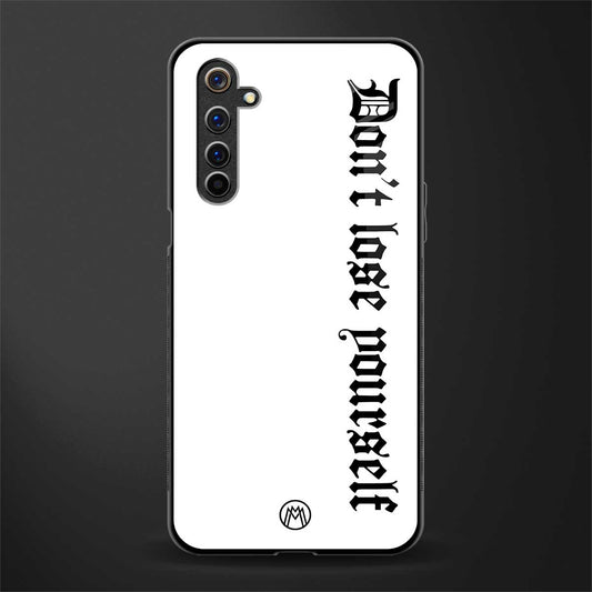 don't lose yourself glass case for realme 6i image
