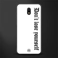 don't lose yourself glass case for redmi 8a image