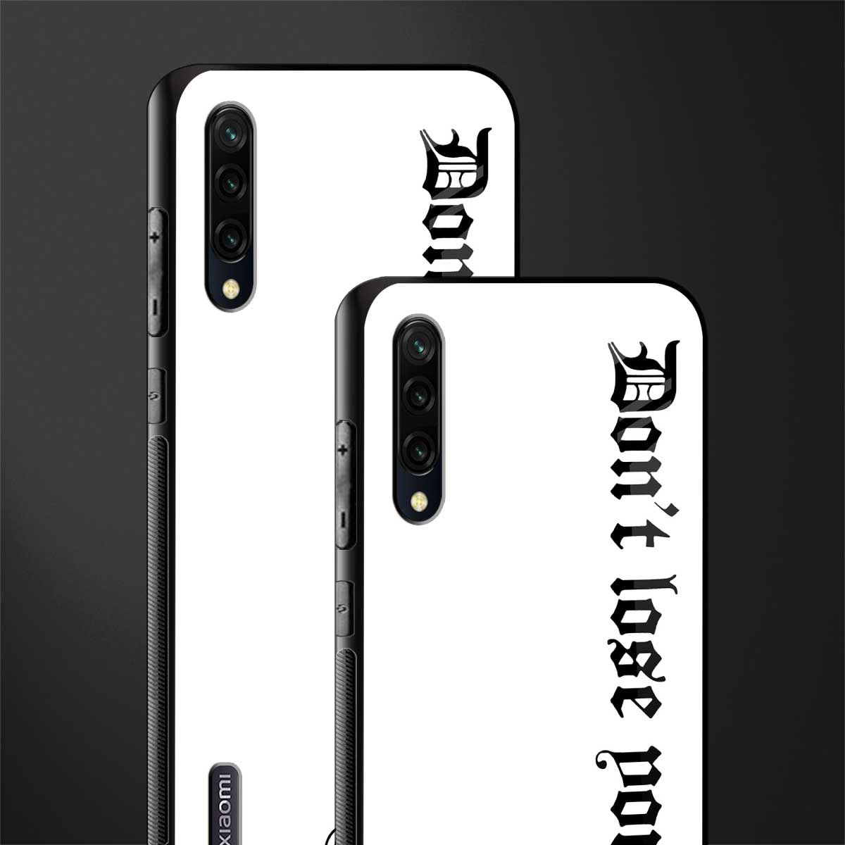 don't lose yourself glass case for mi a3 redmi a3 image-2