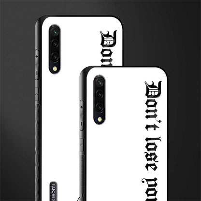 don't lose yourself glass case for mi a3 redmi a3 image-2