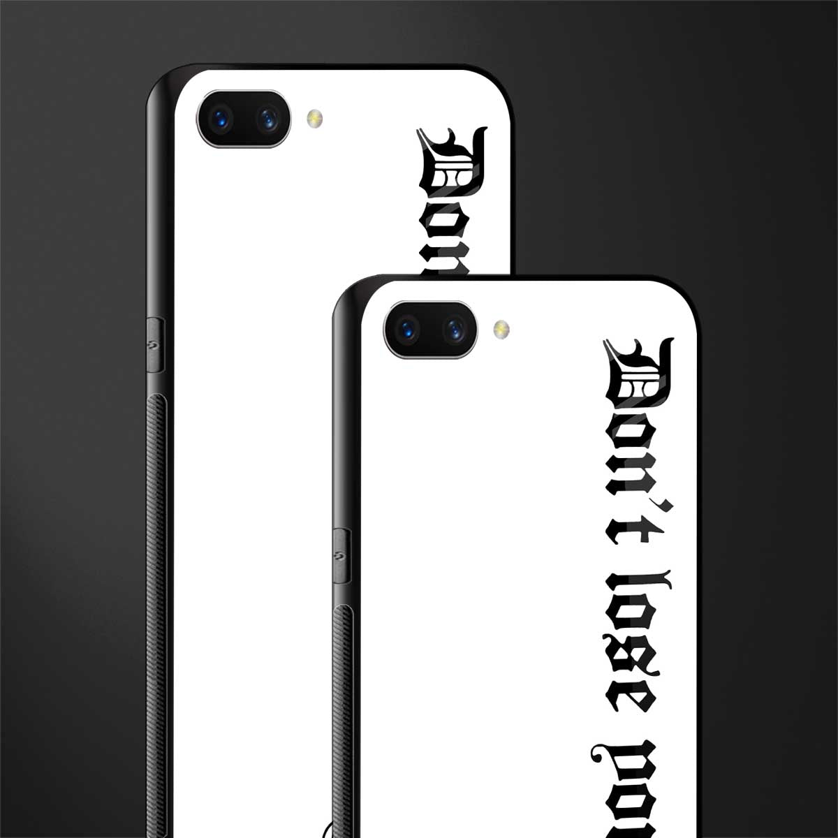 don't lose yourself glass case for realme c1 image-2