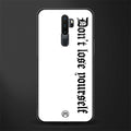 don't lose yourself glass case for oppo a5 2020 image
