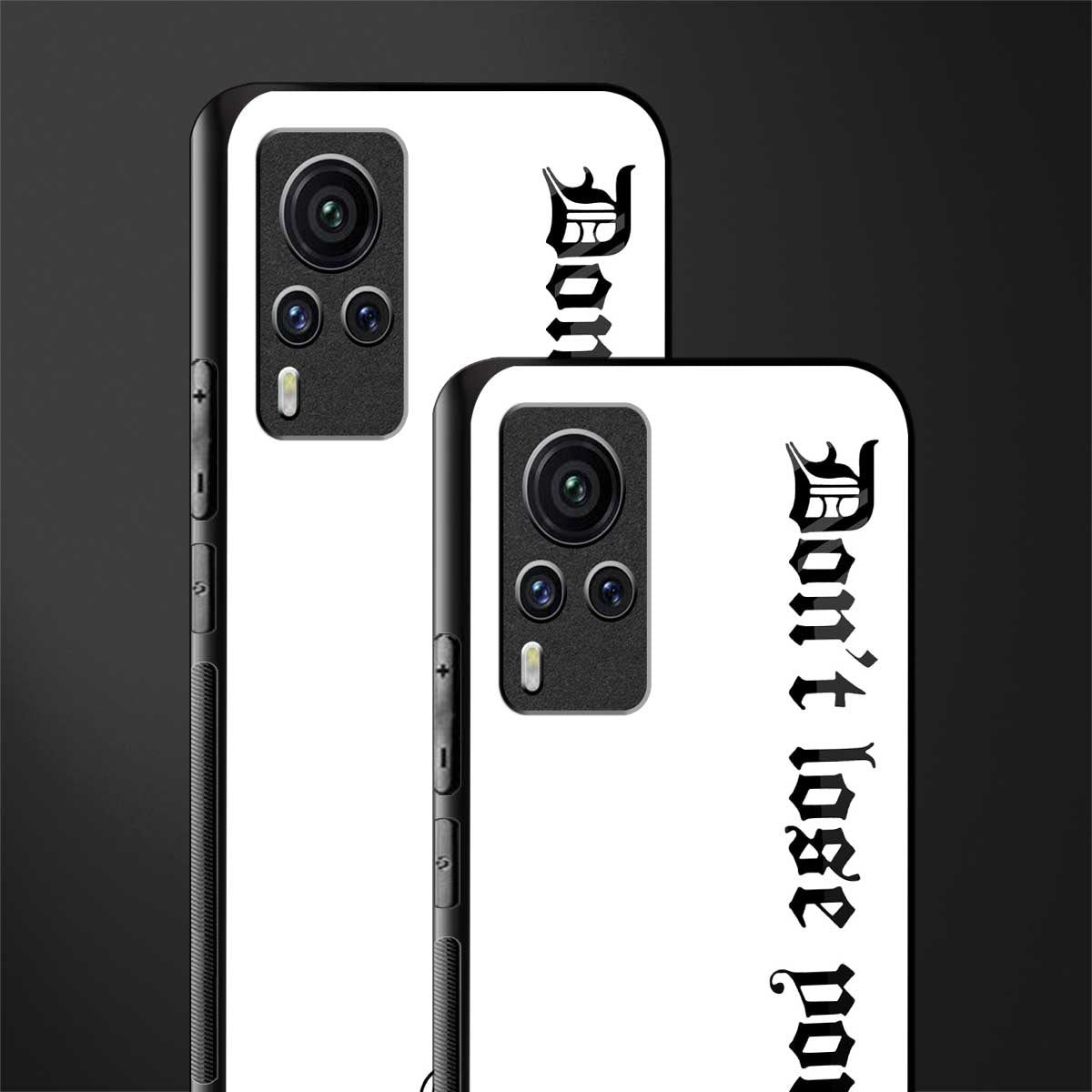 don't lose yourself glass case for vivo x60 pro image-2
