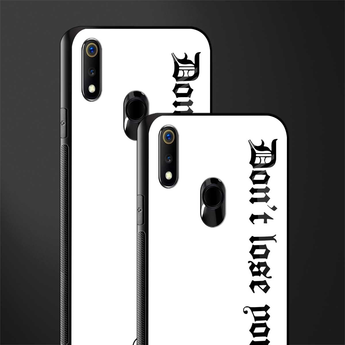 don't lose yourself glass case for realme 3 pro image-2