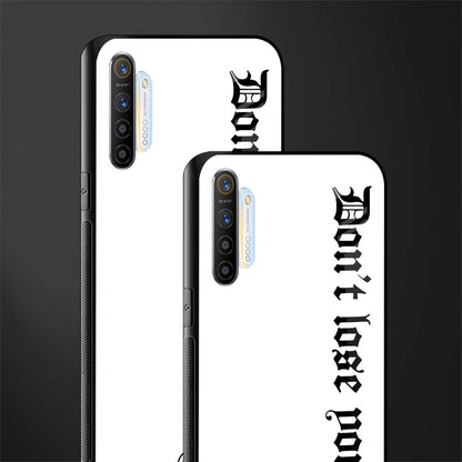 don't lose yourself glass case for realme x2 image-2