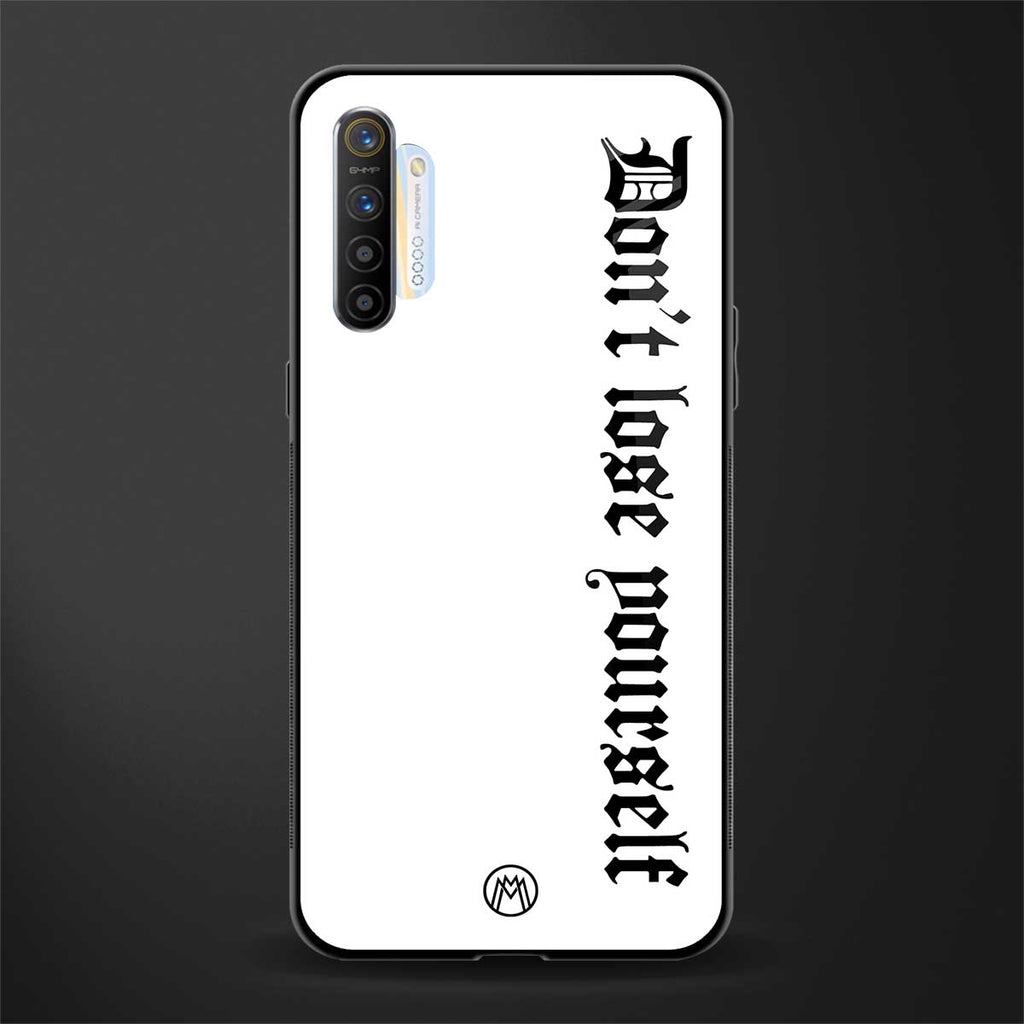 don't lose yourself glass case for realme xt image