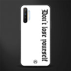 don't lose yourself glass case for realme xt image