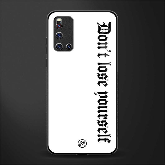 don't lose yourself glass case for vivo v19 image