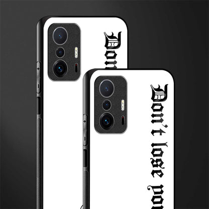 don't lose yourself glass case for mi 11t pro 5g image-2