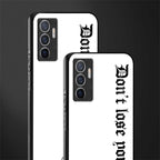 don't lose yourself glass case for vivo v23e image-2