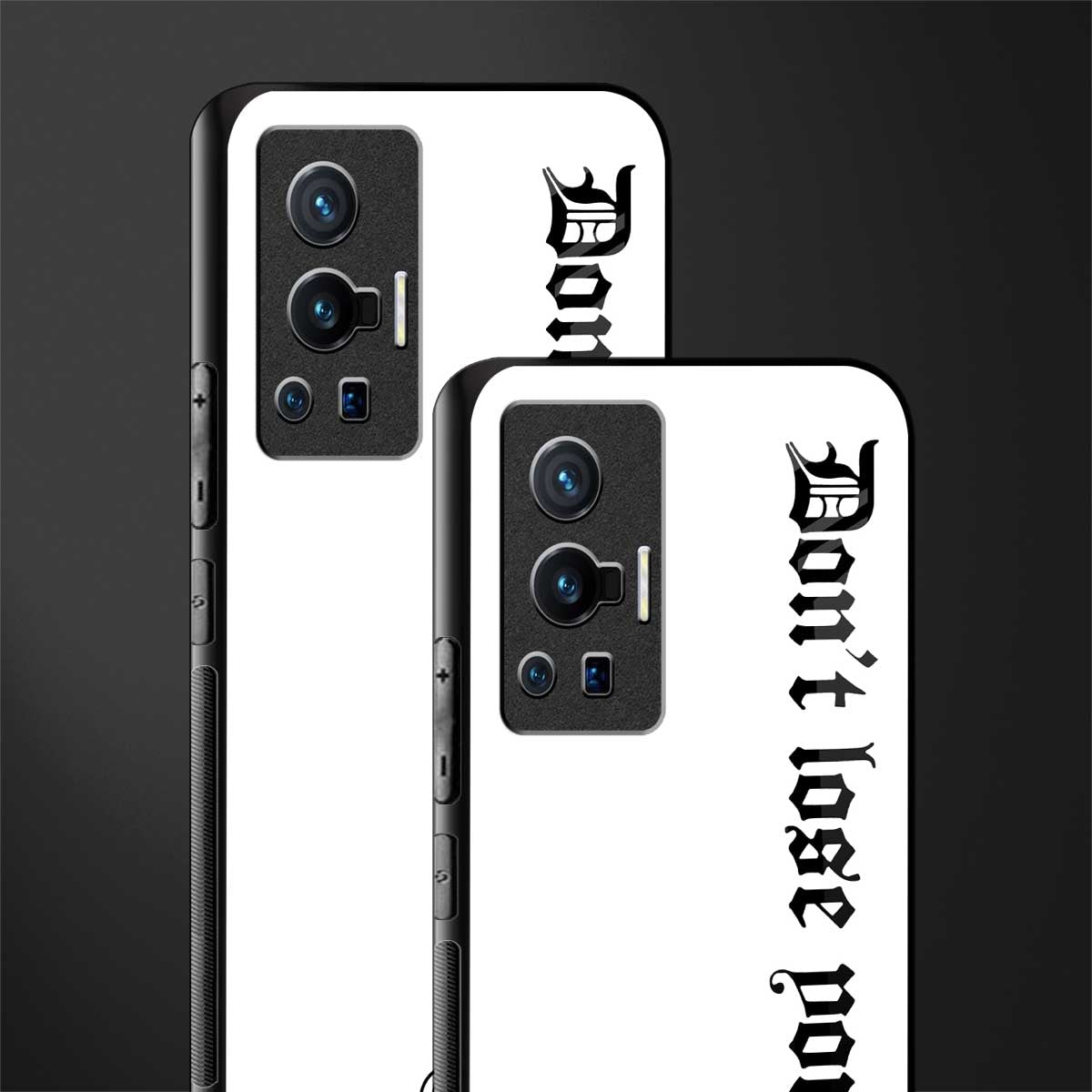 don't lose yourself glass case for vivo x70 pro image-2