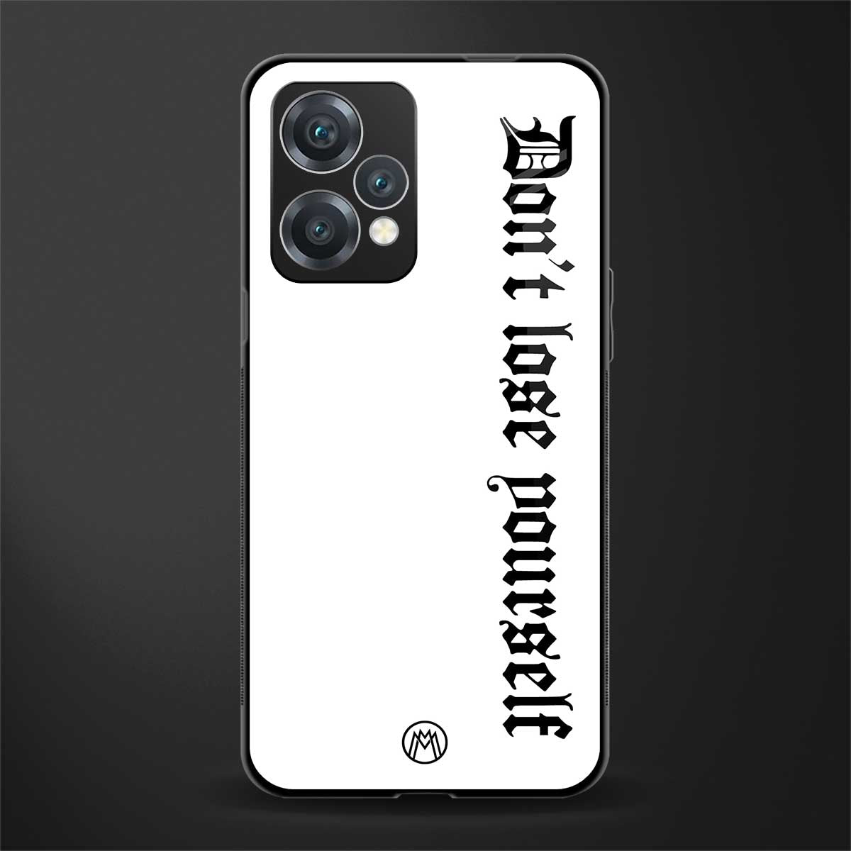 don't lose yourself back phone cover | glass case for realme 9 pro 5g