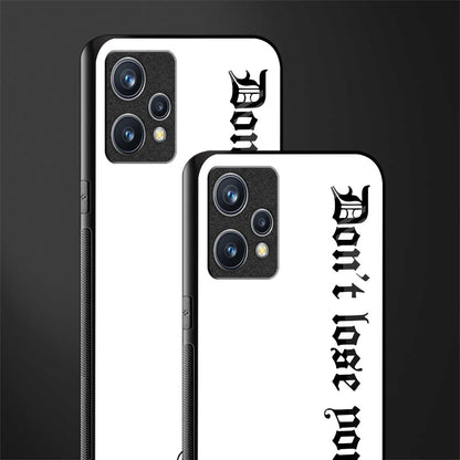 don't lose yourself glass case for realme 9 4g image-2