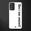 don't lose yourself glass case for poco m4 pro 5g image