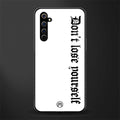 don't lose yourself glass case for realme x50 pro image