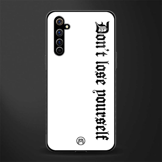 don't lose yourself glass case for realme x50 pro image
