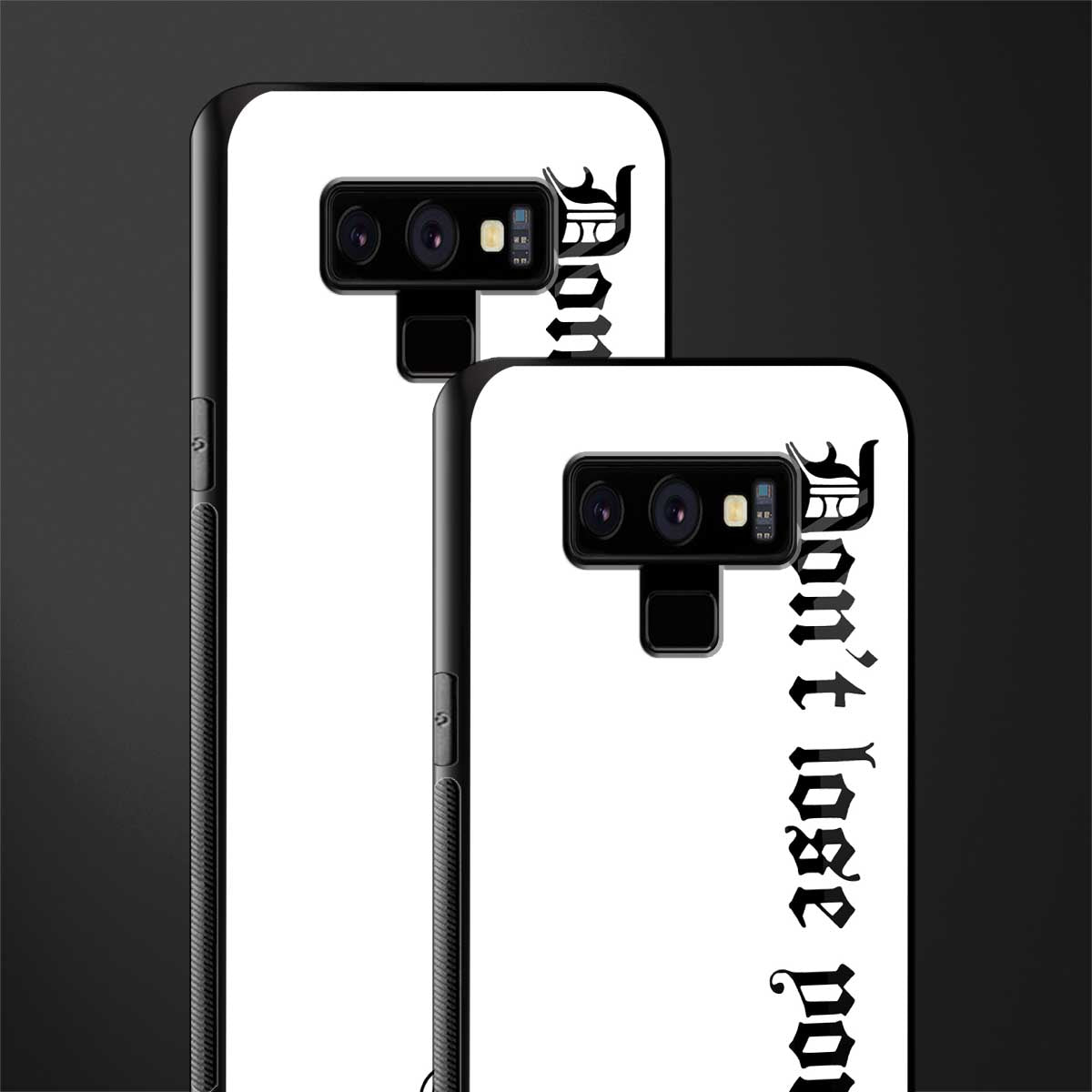don't lose yourself glass case for samsung galaxy note 9 image-2