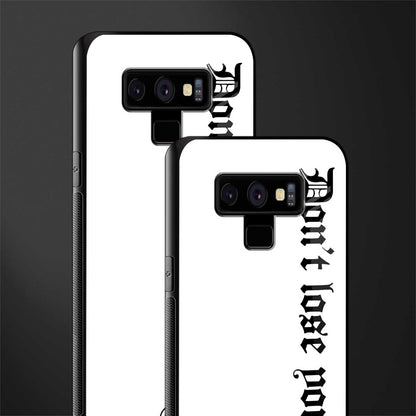 don't lose yourself glass case for samsung galaxy note 9 image-2