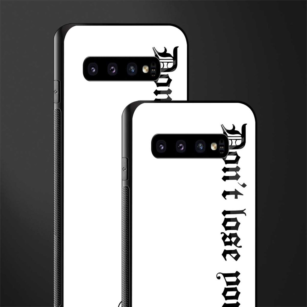don't lose yourself glass case for samsung galaxy s10 image-2