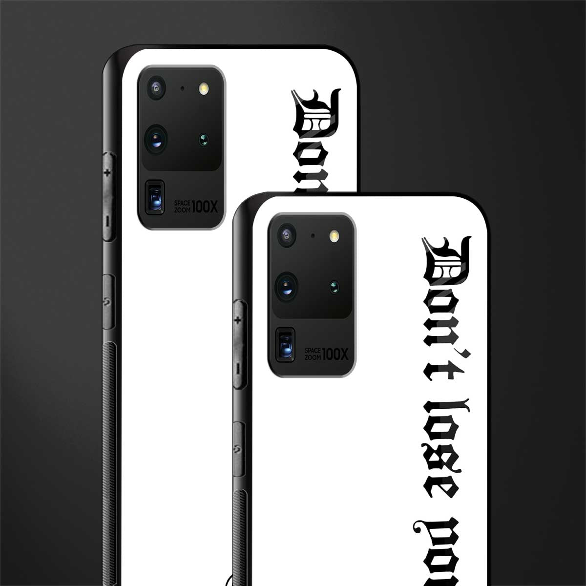 don't lose yourself glass case for samsung galaxy s20 ultra image-2