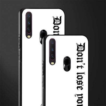 don't lose yourself glass case for vivo y15 image-2