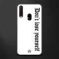 don't lose yourself glass case for vivo y12 image