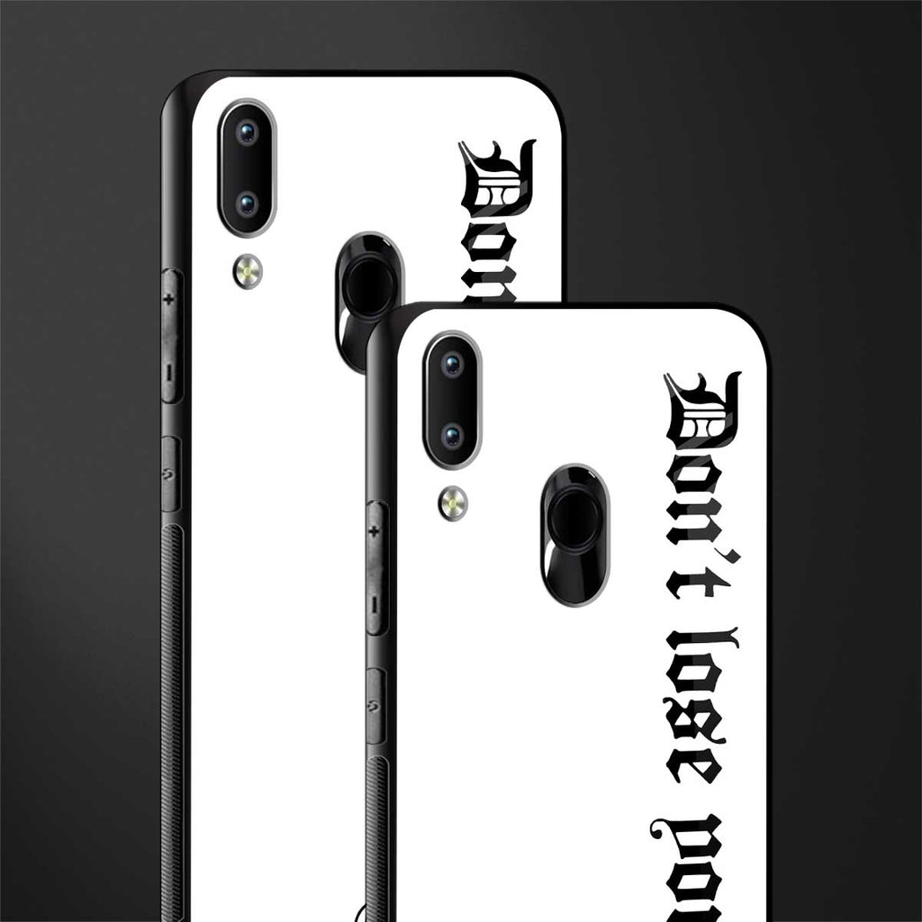 don't lose yourself glass case for vivo y95 image-2