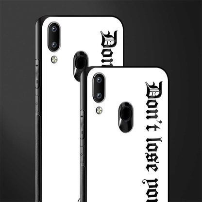 don't lose yourself glass case for vivo y91 image-2