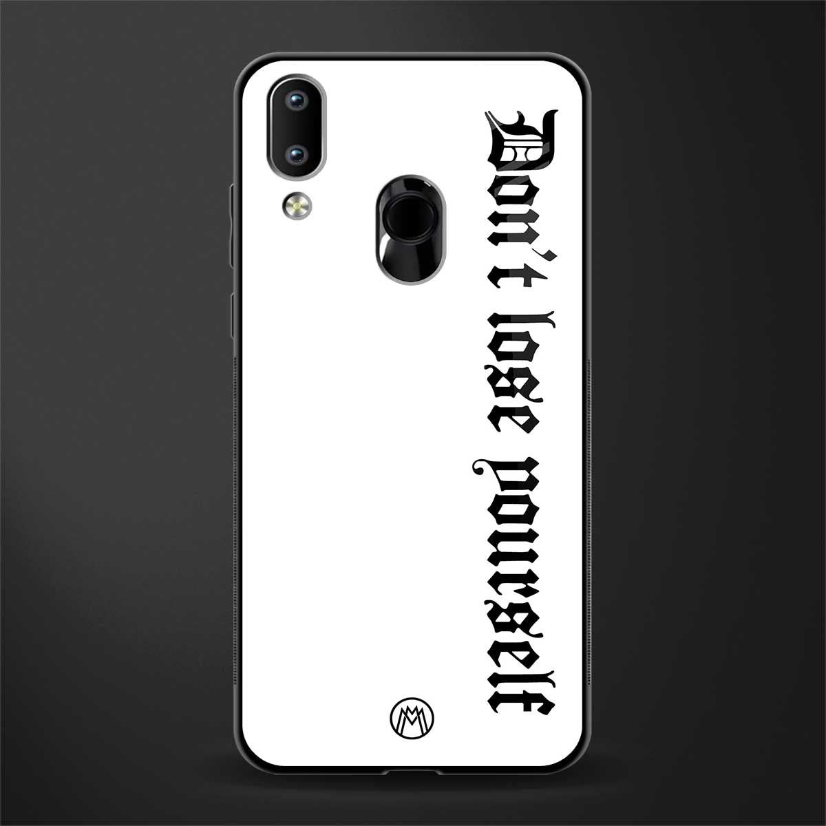 don't lose yourself glass case for vivo y95 image