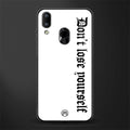 don't lose yourself glass case for vivo y93 image