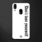 don't lose yourself glass case for vivo y93 image